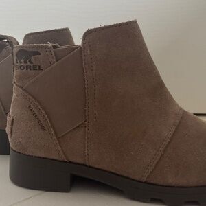 Girls Sorel Suede Boots Waterproof Size USA 1